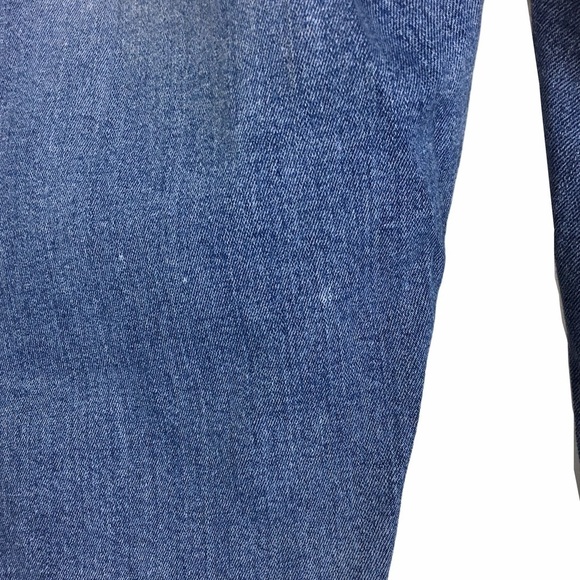 GAP Jeans Straight Medium Indigo Wash Stretch Denim Mid Rise Size 28 Regular - Picture 9 of 13